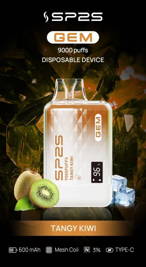 拋棄式/一次性電子菸-sp2s 9000口-超靚外觀經典電子菸：圖片 4