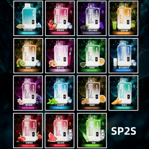 拋棄式/一次性電子菸-sp2s 9000口-超靚外觀經典電子菸