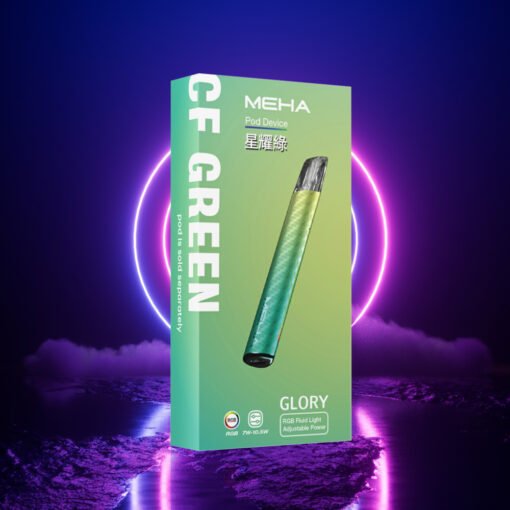 MEHA主機-一代通用電-子-煙主機-升級版-三擋調節-兩側帶氛圍燈：圖片 3