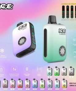 ICE FREEZE 10000可調涼度超靚拋棄式/一次性電子煙-台灣現貨-711貨到付款